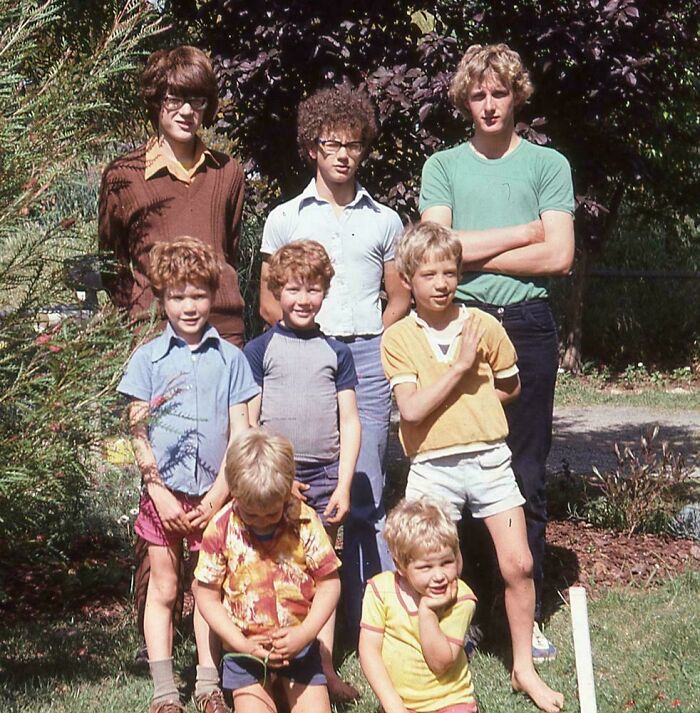 The Coolest Kid In The World In 1979 Was My Cousin. He's The One On The Right. I'm The One In Brown