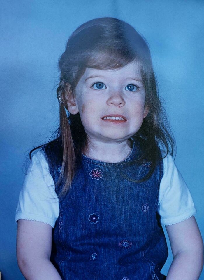 My First Ever School Picture. I'm Told It Made My Mother Cry