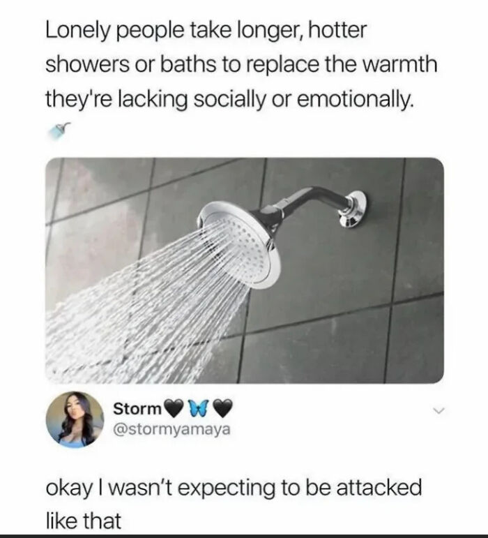 Long Showers Have Meaning
