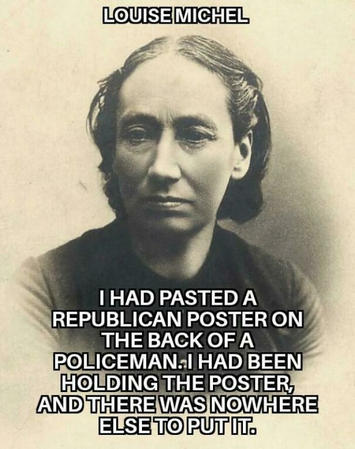 Anarchist Louise Michel, About Her Republican Days: