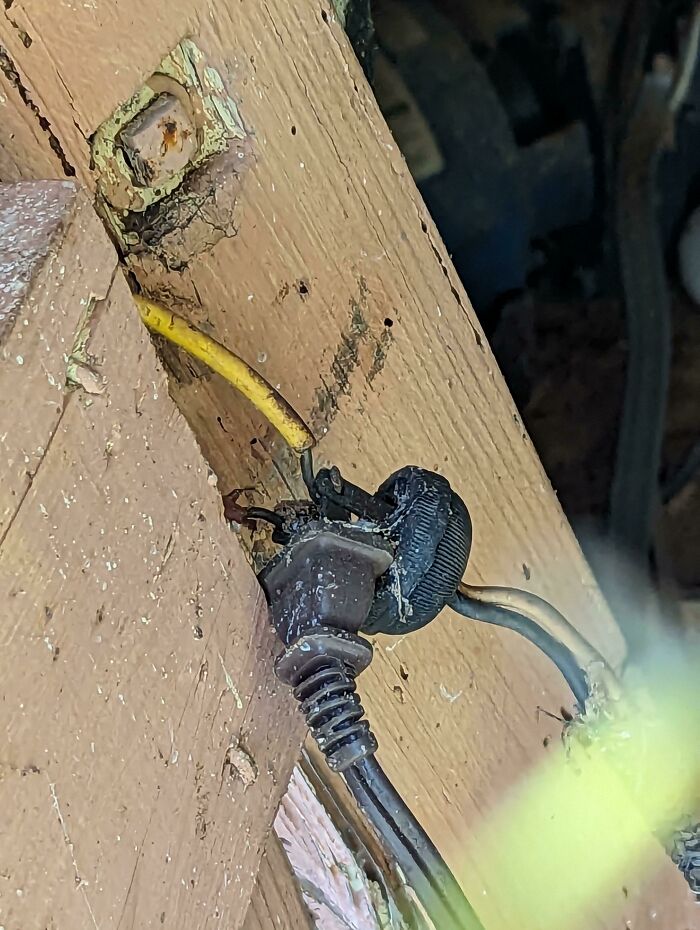 Great Grandpa Electrical Work In The 60s