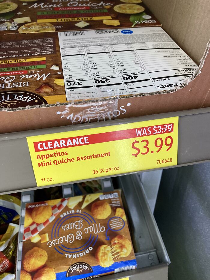 Clearance Mini Quiche At Aldi!