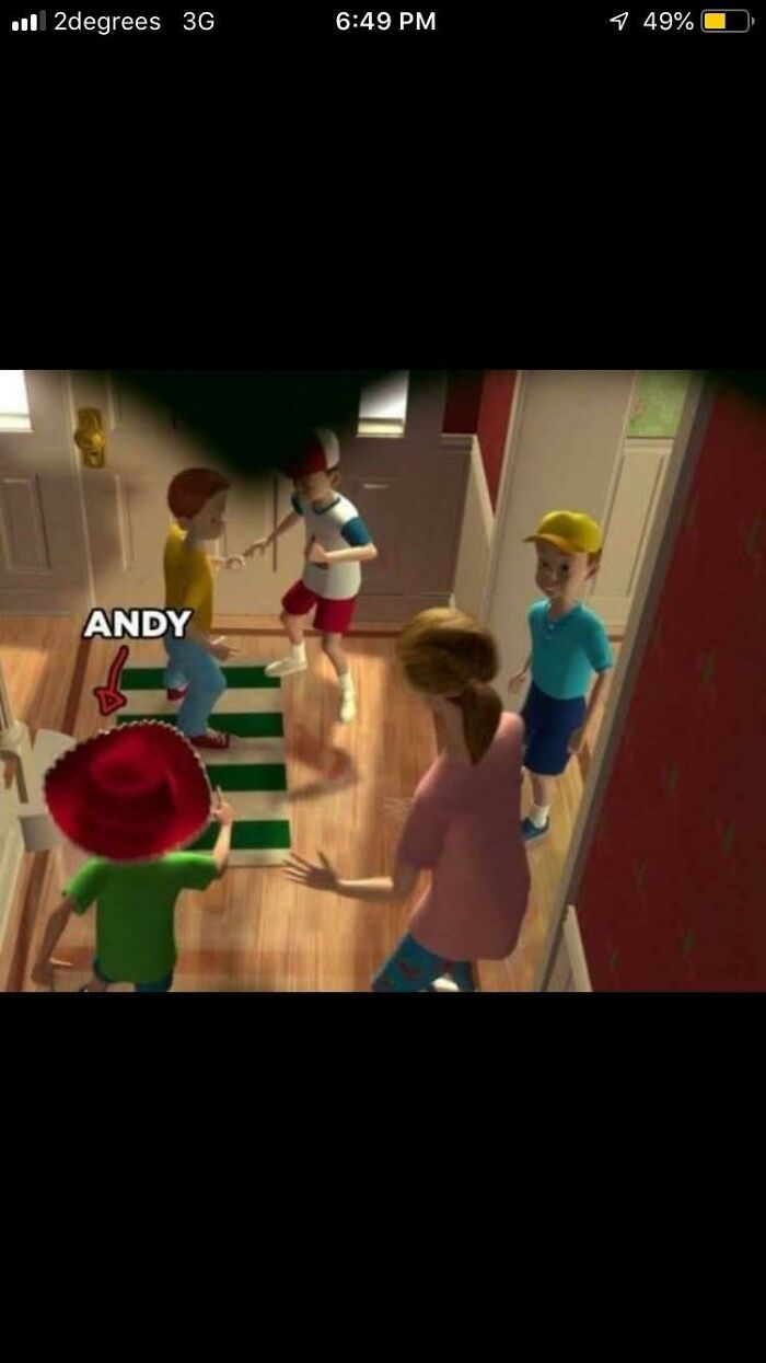 All Of Andy’s Friends Are Andy As Well From Toy Story