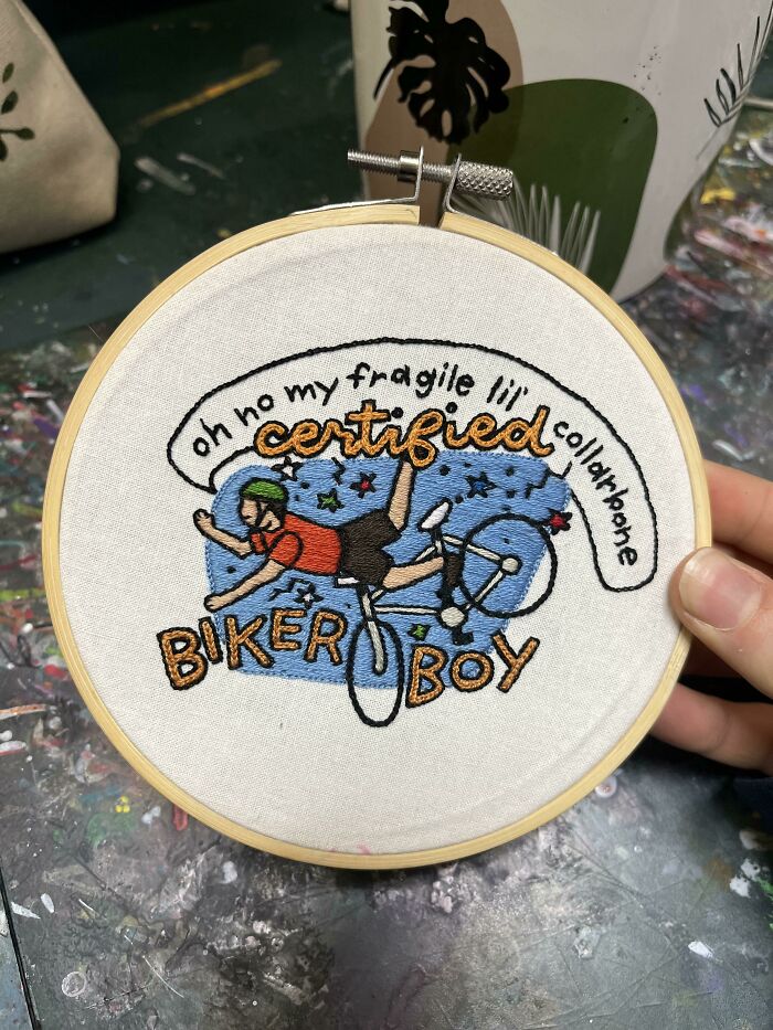 My Coworker Crashed His Bike :( It’s Not Too Soon I Promise Lol