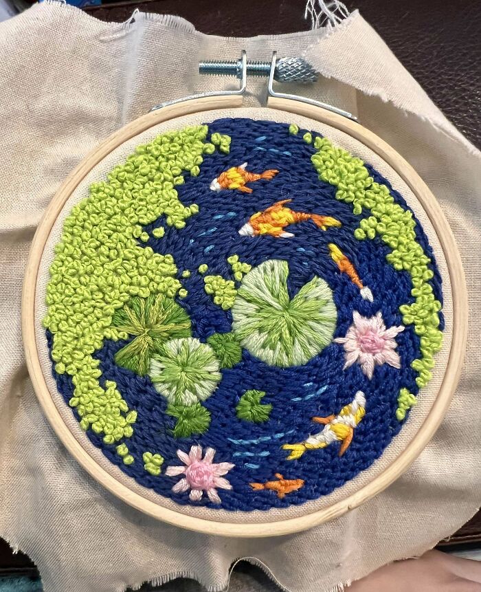 I Started Embroidering A Few Weeks Ago And I’ve Been So Inspired By All Of You!