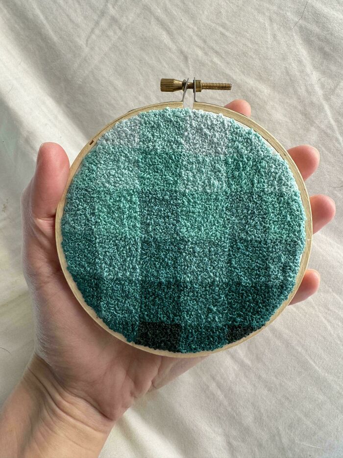 Lost My Mind And Decided To Make An All-French Knot Piece