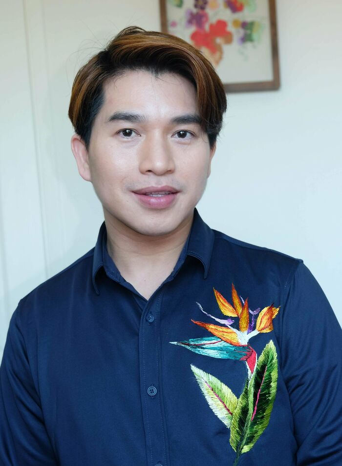 I Prepare An “Haute Couture” Shirt For The Lunar New Year. How Do You Guys Think? Thank You!