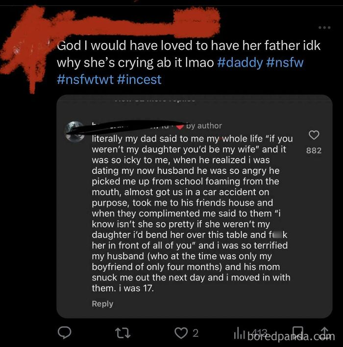 Screenshot of a disturbing message revealing a misogynist's twisted behavior and a much-needed reality check.