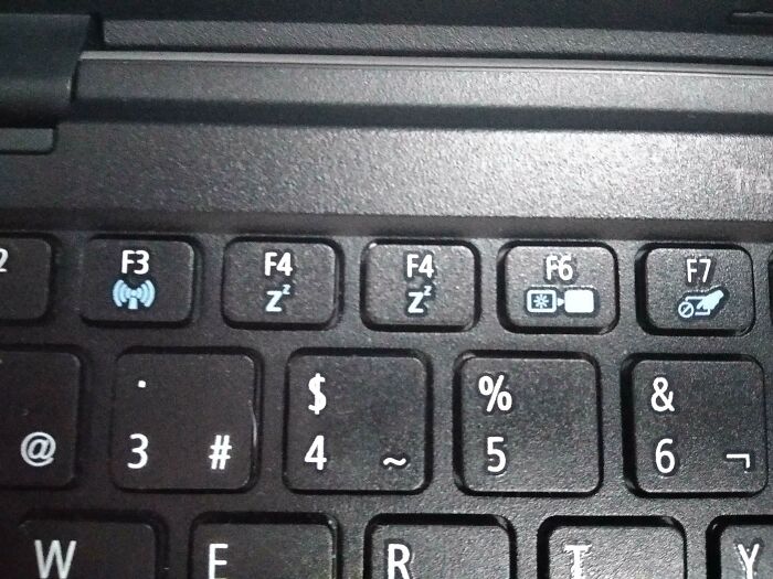Their PC Has 2 F4 Keys