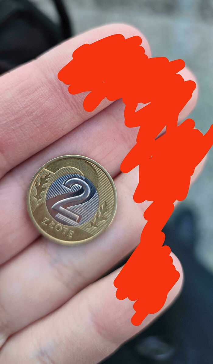 Found Money (Censored Fingerprints Because I Know You Weirdos)