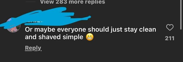 … I Can’t.. There’s A Reason For Hair Down There