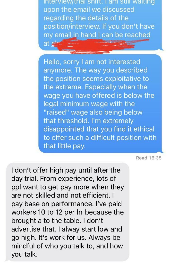 Had This Little Interaction