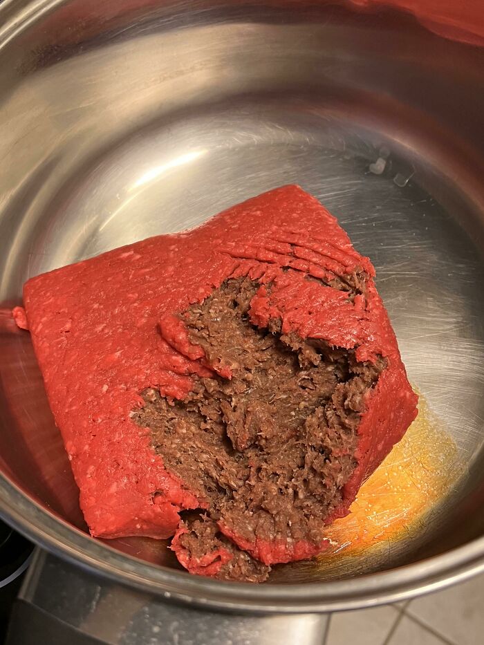 This Can’t Be Right. All Stores Lost Power And This Looks Like They Wrapped Old Meat In New Meat And Sold It