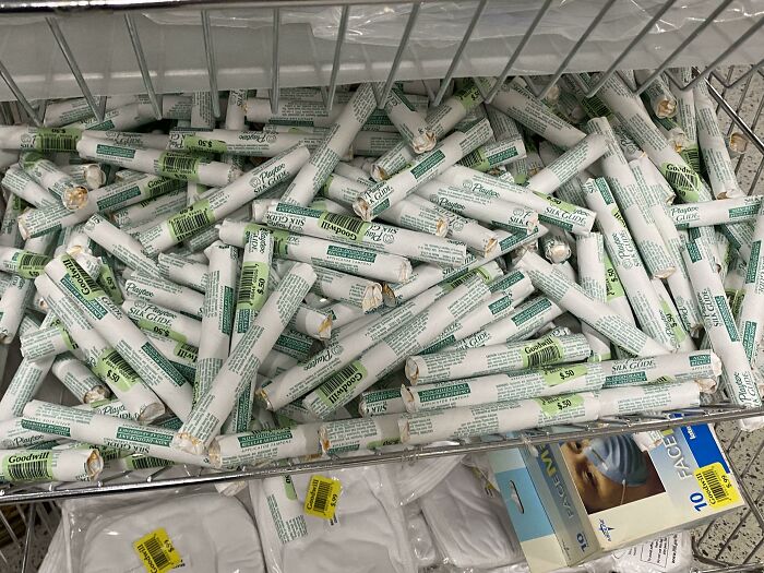 My Local Goodwill Is Currently Selling Loose Tampons For 50 Cents Each. Dear God Why