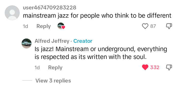 Online users support jazz, celebrating its soul in mainstream and underground styles.