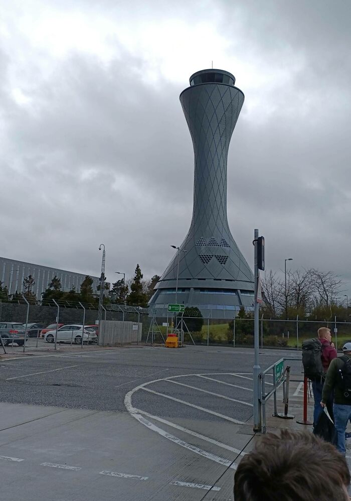 Air Traffic Control At Edinburgh Airport. They're Watching