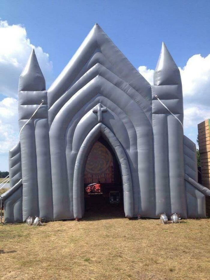 This Inflatable Church