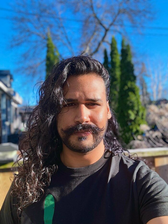 Just A Curly Hair Brown Guy