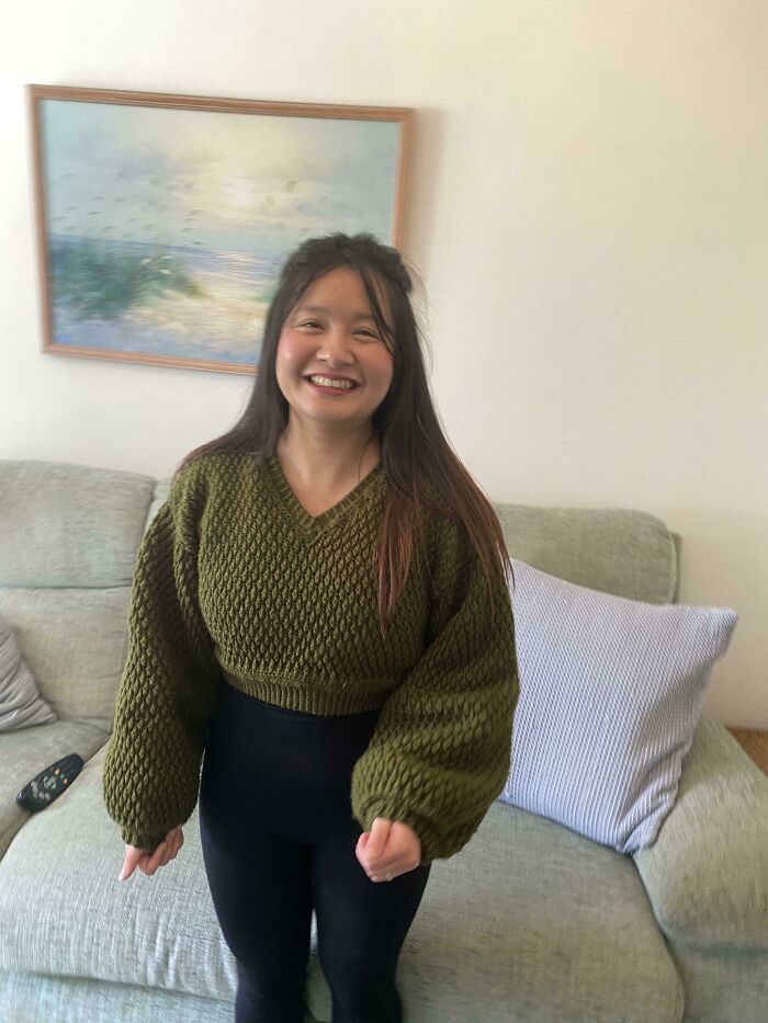 Crocheted First Jumper