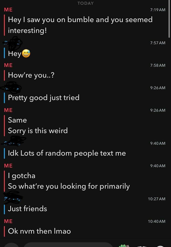 Apparently I’m A Loser Because Our Interests Aren’t Mutual??