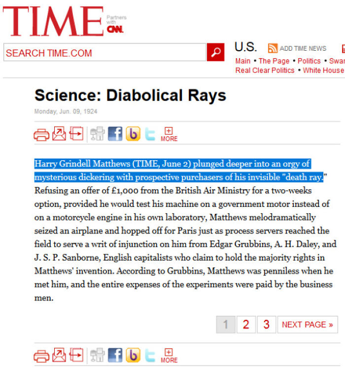 An Orgy Of Mysterious Dickering (With A Death Ray)