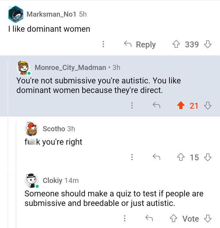 Take The Quiz: Submissive And Breedable Or Autistic