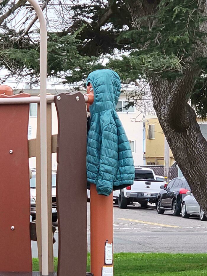 Saw This Out Of The Corner Of My Eye And Almost Called 911