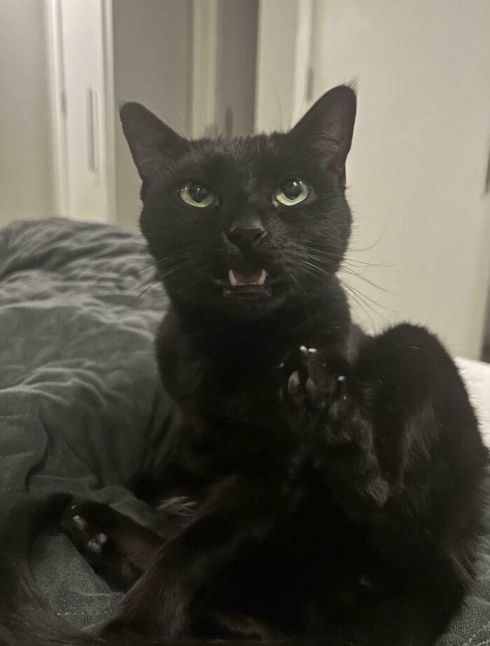 She Made This Face After Smelling Herself