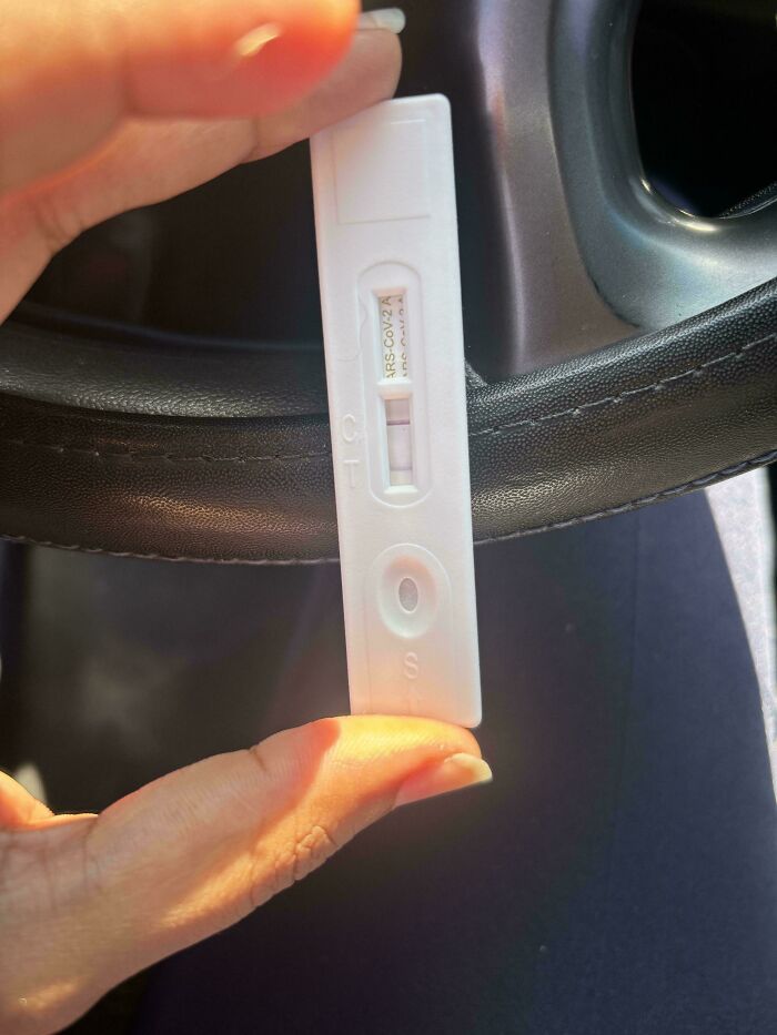 Leaving My Negative Covid Test In The Car For Almost 2 Days Made It Look Positive