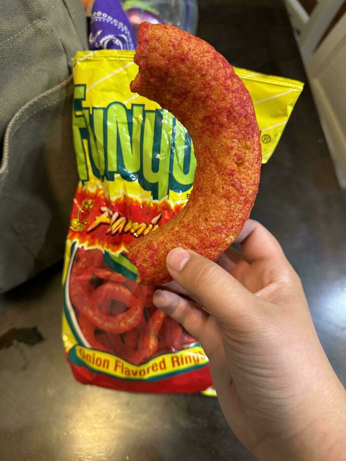Got A Banana-Sized Funyun In My Bag