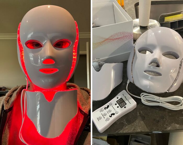 Eclipsing Dullness: Mom’s LED Facial Mask Adventure To Skin That Sparkles!