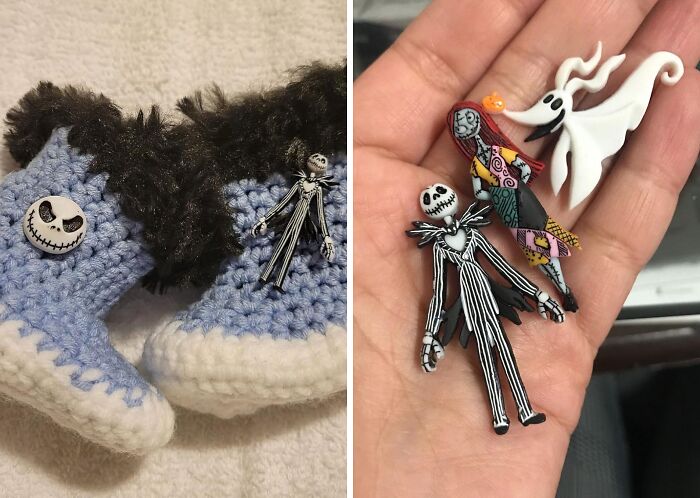 These Crafty Nightmare Before Christmas Buttons Will Add A Boo-Tiful Touch To Any Outfit