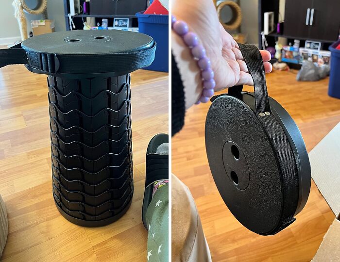 Admit It, We Are All Getting To The Age Where We Are Super Impressed By Something Like A Sturdy Portable Collapsible Stool