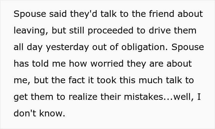 “The Last 6 Days Have Been Hell”: Friend Expects To Be Treated Like A King, Gets A Reality Check - 36