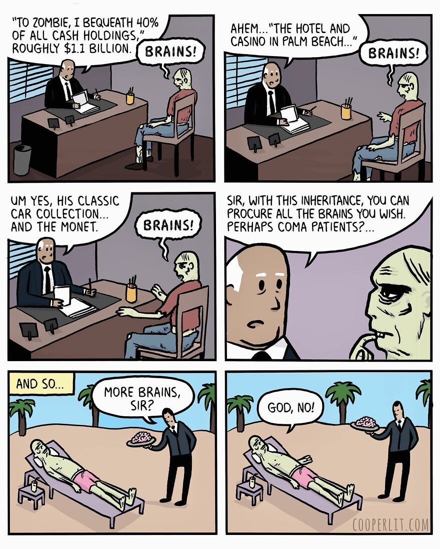 Absurd Situations And Unexpected Endings: 27 New Comics By This Artist