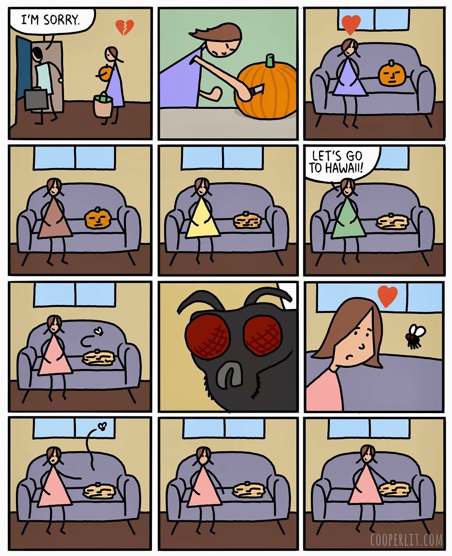 Absurd Situations And Unexpected Endings: 27 New Comics By This Artist