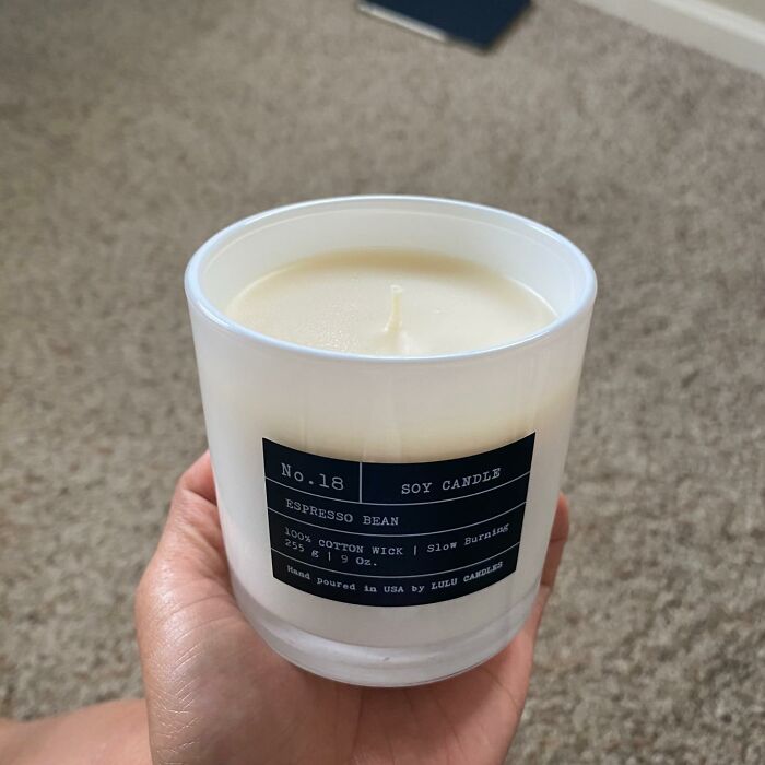 Coffee Lover's Dream: Espresso Scent Candle, A Cozy Aroma Wrapped In Luxury!