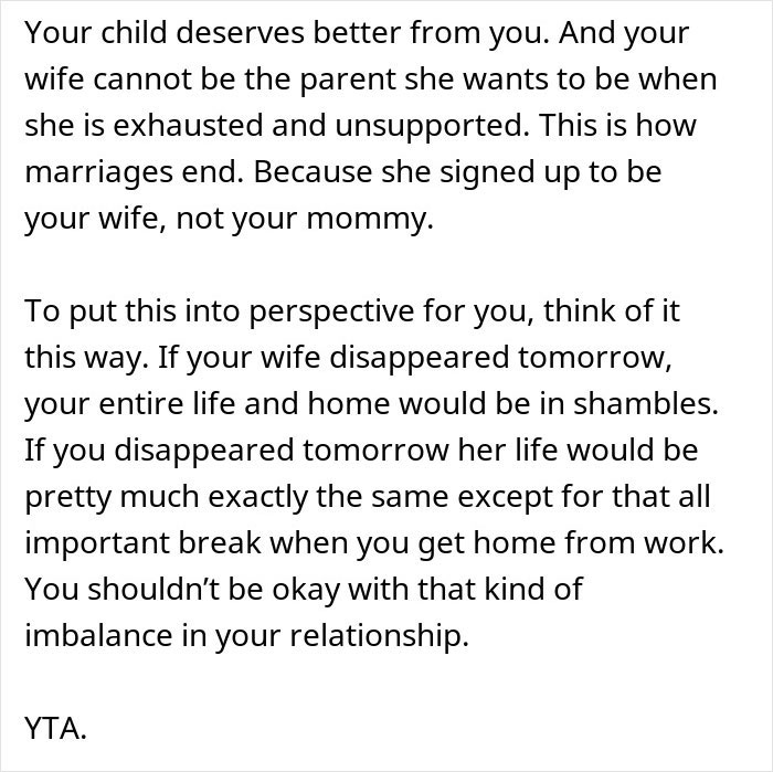 “I Want To Play Video Games”: Man Given A Reality Check After He Refuses To Help Wife With Baby - 24
