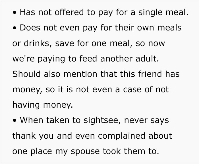 “The Last 6 Days Have Been Hell”: Friend Expects To Be Treated Like A King, Gets A Reality Check - 9