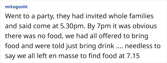 Woman Upset After Being Invited To Dinner Party Where She Was Served Salad While Others Had A Feast - 13