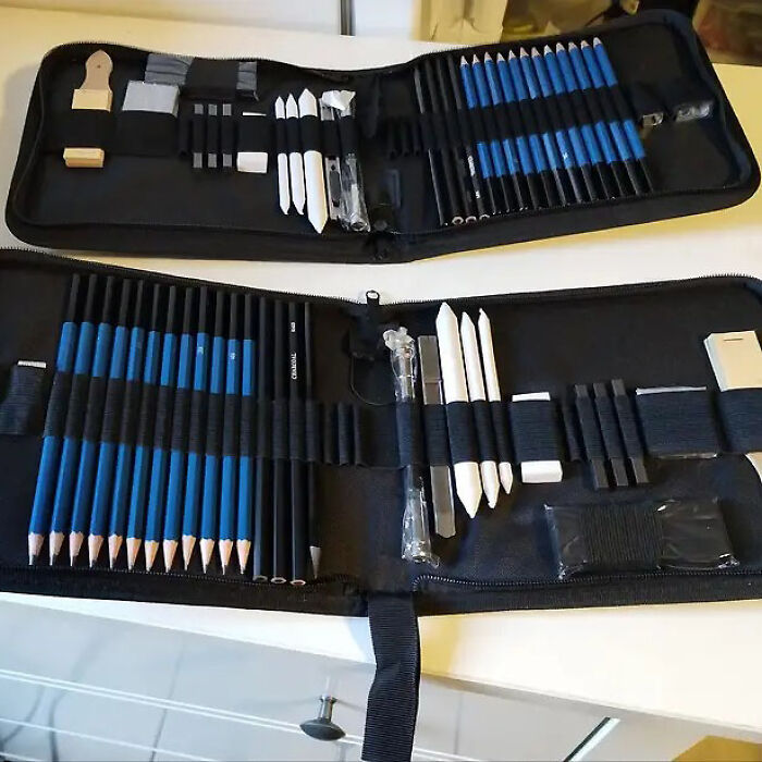 Unleash Their Full Artistic Potential With Bview Art Pack Of 32 Drawing Supplies