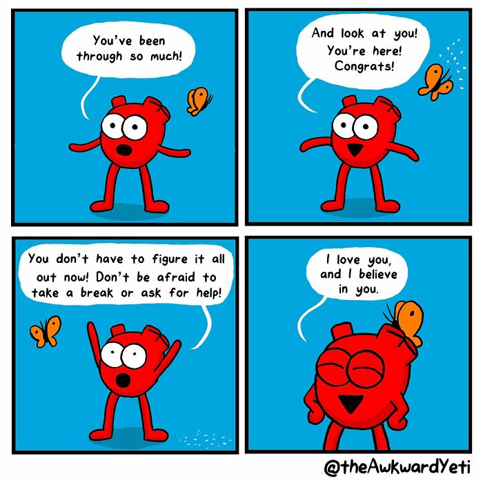 Battle Royale: The Hilarious Showdown Between Heart And Brain In Comic Form (New Pics)