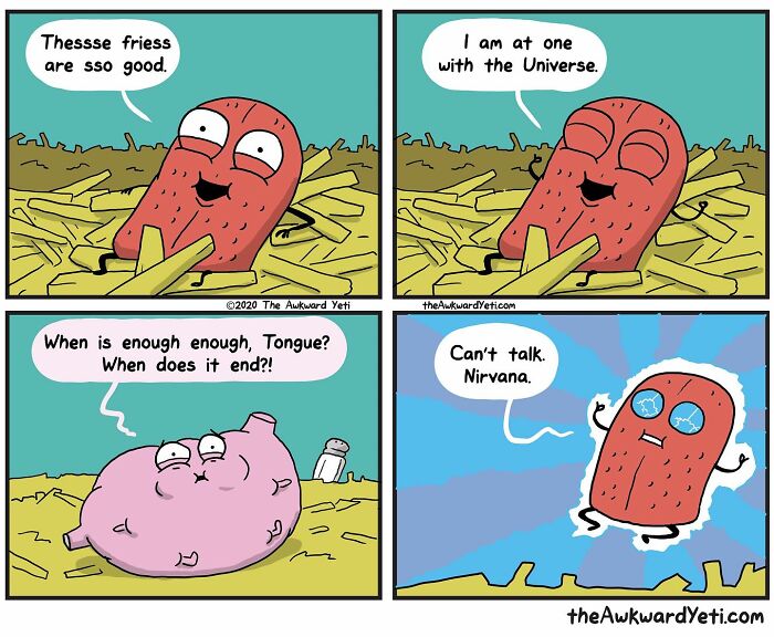 Battle Royale: The Hilarious Showdown Between Heart And Brain In Comic Form (New Pics)