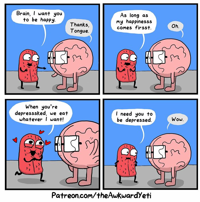 Battle Royale: The Hilarious Showdown Between Heart And Brain In Comic Form (New Pics)