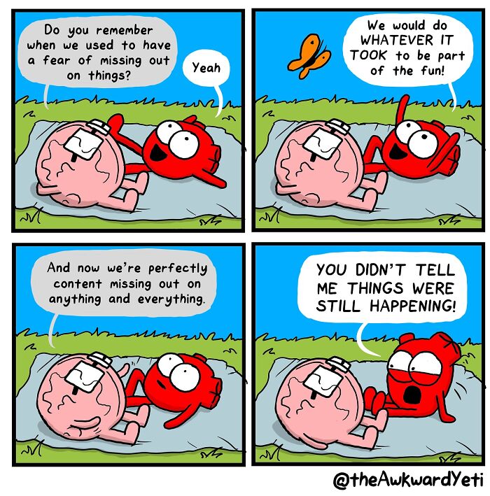 Battle Royale: The Hilarious Showdown Between Heart And Brain In Comic Form (New Pics)