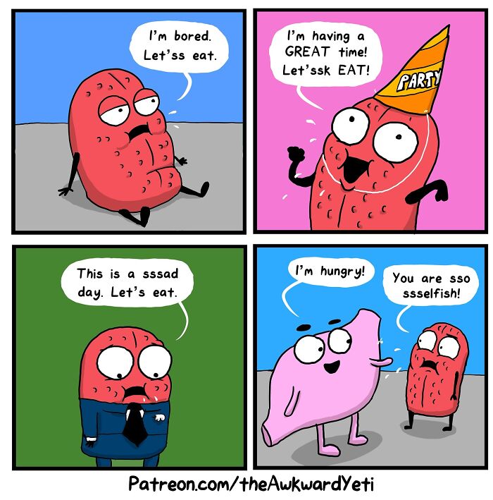 Battle Royale: The Hilarious Showdown Between Heart And Brain In Comic Form (New Pics)