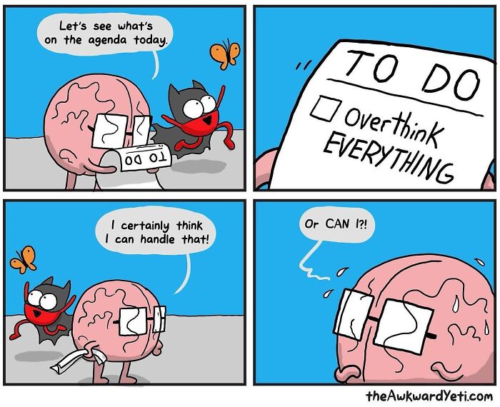 Battle Royale: The Hilarious Showdown Between Heart And Brain In Comic Form (New Pics)