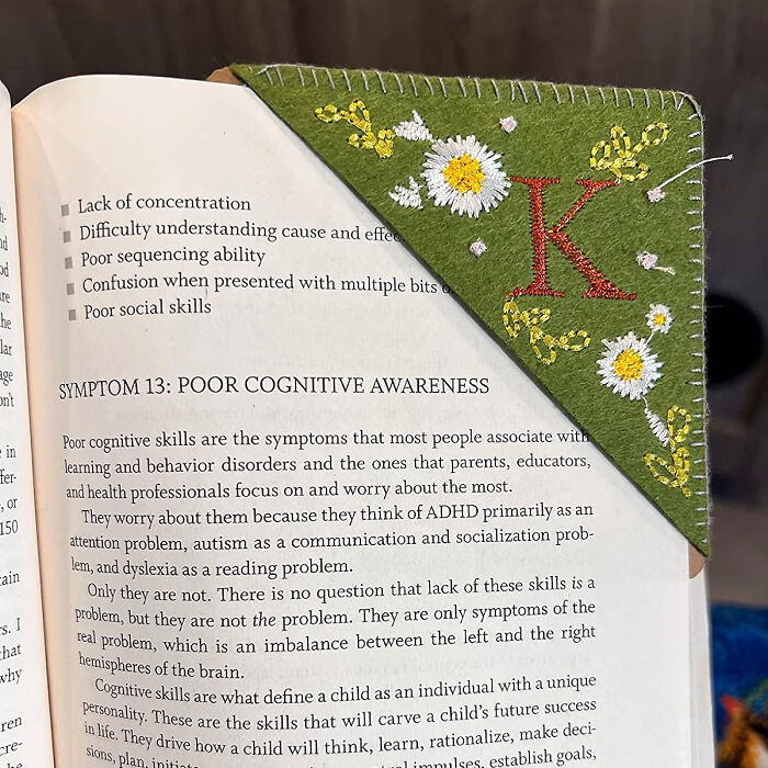 Turn Over A New Leaf In Style With These Personalized, Hand-Stitched Bookmarks!