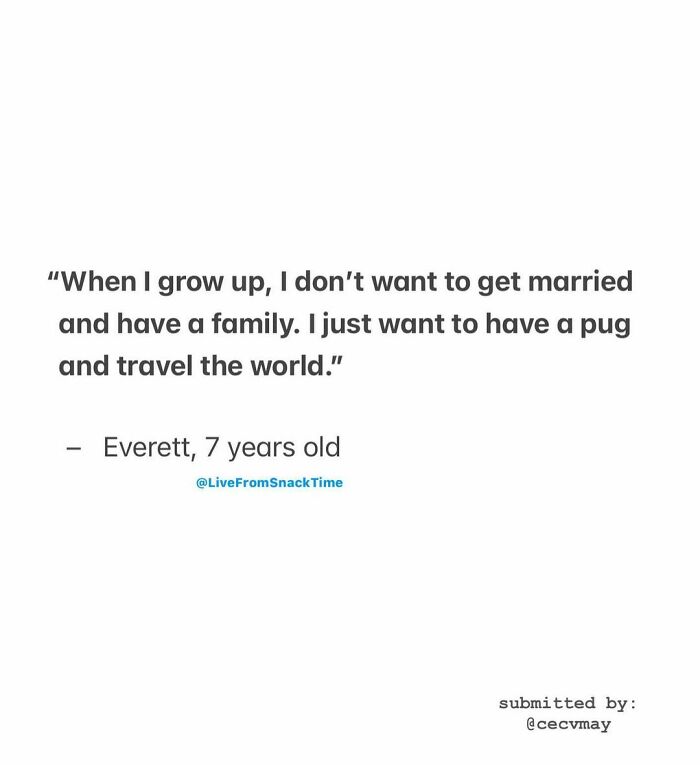 Child's quote about future dreams shared by NYC school teacher, highlighting wholesome and hilarious insights from kids.