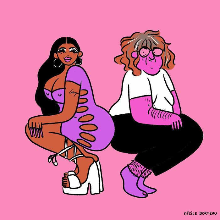 Cécile Dormeau: Shattering Stereotypes With Sass And Sketches (New Pics)